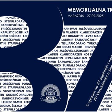 POZIV – IPA VARAŽDIN – 37. MEMORIJALNA UTRKA
