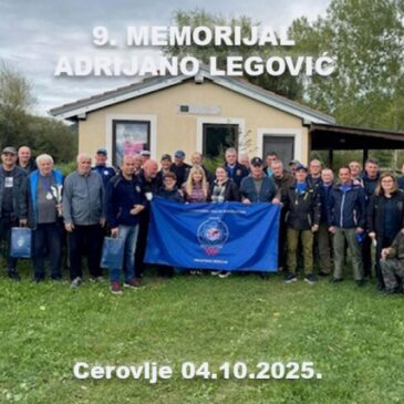 POZIV I PROGRAM ZA IX. MEMORIJAL „ADRIJANO LEGOVIĆ“, LOV RIBE UDICOM NA PLOVAK